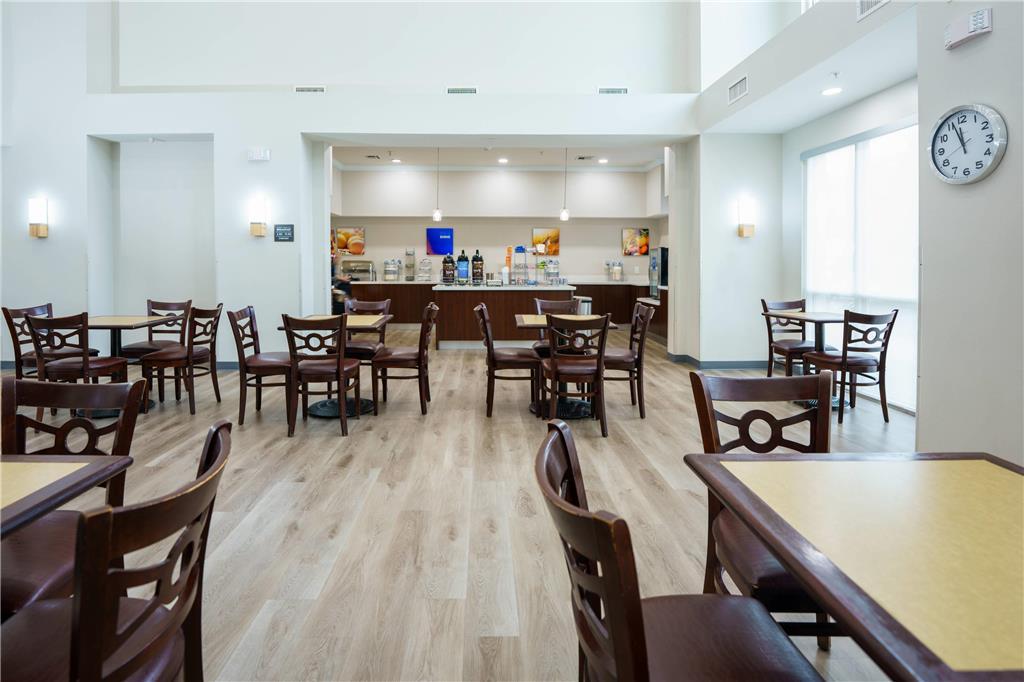 Comfort Suites University Drive College Station Restoran foto